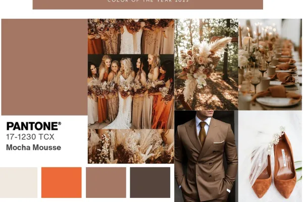 mocha mousse il colore pantone del 2025